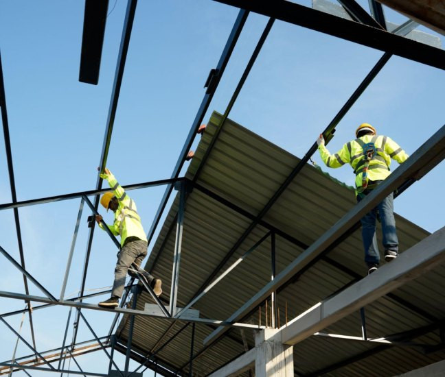 ACERO team following strict health, safety, and environment (HSE) standards on site
